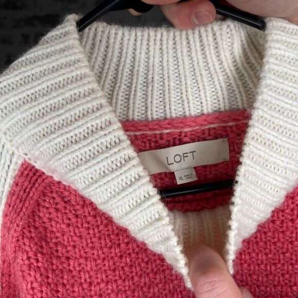 Loft | women knitted sweater - Picture 2 of 12